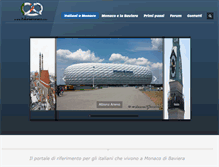 Tablet Screenshot of italianiamonaco.com